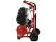 Fini Pioneer 244 - Compresor de aire el&eacute;ctrico port&aacute;til monof&aacute;sico, sin aceite - Motor 1.5 HP - 10 L