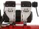 Fini Siltek 50 - Compresor de aire el&eacute;ctrico monof&aacute;sico, sin aceite - Motor 1.3 HP - 50 L