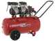 Fini Siltek 50 - Compresor de aire el&eacute;ctrico monof&aacute;sico, sin aceite - Motor 1.3 HP - 50 L