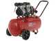 Fini Siltek 50 - Compresor de aire el&eacute;ctrico monof&aacute;sico, sin aceite - Motor 1.3 HP - 50 L