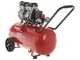 Fini Siltek 50 - Compresor de aire el&eacute;ctrico monof&aacute;sico, sin aceite - Motor 1.3 HP - 50 L