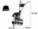 BullMach FLORA 40 - Motoazada de gasolina 4.5 HP - Motor Loncin 139cc
