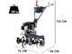 BullMach FLORA 60 - Motoazada de gasolina 4.5 HP - Motor Loncin 139cc