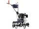 BullMach FLORA 60 - Motoazada de gasolina 4.5 HP - Motor Loncin 139cc