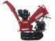 GeoTech Pro BMS 155 LE - Biotrituradora sobre motocarretilla GeoPorter 330D autopropulsada de orugas 4 rodillos - Motor Loncin de 15 HP - caj&oacute;n dumper