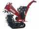 GeoTech Pro BMS 155 LE - Biotrituradora sobre motocarretilla GeoPorter 330D autopropulsada de orugas 4 rodillos - Motor Loncin de 15 HP - caj&oacute;n dumper