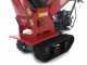 GeoTech Pro BMS 155 LE - Biotrituradora sobre motocarretilla GeoPorter 330D autopropulsada de orugas 4 rodillos - Motor Loncin de 15 HP - caj&oacute;n dumper