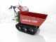 GeoTech Pro BMS 155 LE - Biotrituradora sobre motocarretilla GeoPorter 330D autopropulsada de orugas 4 rodillos - Motor Loncin de 15 HP - caj&oacute;n dumper