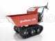 GeoTech Pro BMS 155 LE - Biotrituradora sobre motocarretilla GeoPorter 330D autopropulsada de orugas 4 rodillos - Motor Loncin de 15 HP - caj&oacute;n dumper