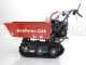 GeoTech Pro BMS 155 LE - Biotrituradora sobre motocarretilla GeoPorter 330D autopropulsada de orugas 4 rodillos - Motor Loncin de 15 HP - caj&oacute;n dumper
