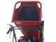 GeoTech Pro BMS 155 LE - Biotrituradora sobre motocarretilla GeoPorter 330D autopropulsada de orugas 4 rodillos - Motor Loncin de 15 HP - caj&oacute;n dumper
