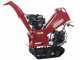 GeoTech Pro BMS 155 LE - Biotrituradora sobre motocarretilla GeoPorter 330D autopropulsada de orugas 4 rodillos - Motor Loncin de 15 HP - caj&oacute;n dumper