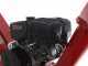 GeoTech Pro BMS 155 LE - Biotrituradora sobre motocarretilla GeoPorter 330D autopropulsada de orugas 4 rodillos - Motor Loncin de 15 HP - caj&oacute;n dumper