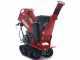 GeoTech Pro BMS 155 LE - Biotrituradora sobre motocarretilla GeoPorter 330D autopropulsada de orugas 4 rodillos - Motor Loncin de 15 HP - caj&oacute;n dumper