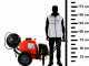 Carretilla fumigadora de bater&iacute;a Stocker 12V de 80 l art. 303 - Con barra de riego y gancho de remolque