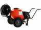 Carretilla fumigadora de bater&iacute;a Stocker 12V de 80 l art. 303 - Con barra de riego y gancho de remolque