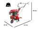 Einhell GC-MT 2560 LD - Motoazada de gasolina 5 HP - Motor 150cc 
