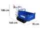 Carretilla con motor de orugas BullMach Helios 320 F  con laterales plegables, carga 320 kg