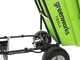 Carretilla el&eacute;ctrica con ruedas Greenworks G40GC Garden Cart 40V - SIN BATER&Iacute;A NI CARGADOR