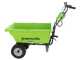 Carretilla el&eacute;ctrica con ruedas Greenworks G40GC Garden Cart 40V - SIN BATER&Iacute;A NI CARGADOR