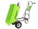 Carretilla el&eacute;ctrica con ruedas Greenworks G40GC Garden Cart 40V - SIN BATER&Iacute;A NI CARGADOR