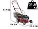 Cortac&eacute;sped autopropulsado de gasolina WEIBANG WB455SCOP - 2en1 - Motor 139 cc