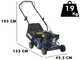 Cortac&eacute;sped de empuje BullMach PARIS - 40 P - Motor de gasolina 4HP - corte de 40cm