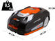 Yard Force NX60i - Robot cortac&eacute;sped - con bater&iacute;a de litio
