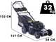 Cortac&eacute;sped autopropulsado de gasolina BullMach ACHILLE 51 BS - 4 en 1 - Motor B&amp;S750EX