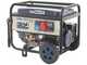 BullMach AMBRA 12000 E-3 - Generador de corriente a gasolina con ruedas y AVR 8.5 kW - Continua 7.8 kW Trif&aacute;sica