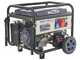 BullMach AMBRA 12000 E-3 - Generador de corriente a gasolina con ruedas y AVR 8.5 kW - Continua 7.8 kW Trif&aacute;sica