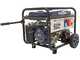 BullMach AMBRA 12000 E-3 - Generador de corriente a gasolina con ruedas y AVR 8.5 kW - Continua 7.8 kW Trif&aacute;sica