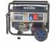 BullMach AMBRA 12000 E-3 - Generador de corriente a gasolina ocn ruedas y AVR 8.5 kW - Continua 7.8 kW Trif&aacute;sica