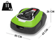 Greenworks OPTIMOW 10 GRL110 - Robot cortac&eacute;sped - con cable perimetral