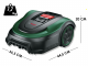 Robot cortac&eacute;sped Bosch Indego S+ 500 - robot con bater&iacute;a de litio 18 V