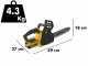 Stanley Fatmax V20 - Electrosierra de bater&iacute;a 18V 4Ah - Espada de 30cm