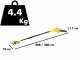 Podadora telesc&oacute;pica el&eacute;ctrica con p&eacute;rtiga regulable STANLEY FATMAX V20 - Bater&iacute;a 18V 4AH