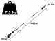 Podadora de bater&iacute;a 36V multifunci&oacute;n Makita DUX60 con p&eacute;rtiga de 108 cm - Bater&iacute;e 2x18V 3Ah
