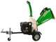 Biotrituradora de gasolina profesional GreenBay GB-WDC 120 LE motor Loncin G420FD de 15 HP