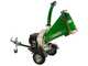 Biotrituradora de gasolina profesional GreenBay GB-WDC 120 LE motor Loncin G420FD de 15 HP