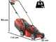 Einhell GE-CM 18/30 Li PXC - Cortac&eacute;sped de bater&iacute;a -18V 4Ah - Corte de 30 cm