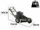 BlackStone SG 420 B&amp;S ES PRO - Destoconadora - Motor B&amp;S XR2100 420cc - Rotor de corte con 8 fresas de carburo de tungsteno