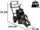 BlackStone SG 420 L - Destoconadora - Motor Loncin de 420cc - Rotor de corte con 8 fresas de carburo de tungsteno