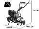 BlackStone MHG 2000 - Motoazada de gasolina de 212cc - 7 HP