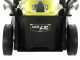 Cortac&eacute;sped el&eacute;ctrico de bater&iacute;a RYOBI RY18LM37A-140 - 18V - 4Ah - saco de 45 l - corte de 37 cm