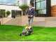 Cortac&eacute;sped el&eacute;ctrico de bater&iacute;a RYOBI RY18LM37A-140 - 18V - 4Ah - saco de 45 l - corte de 37 cm