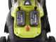 Ryobi RY18LMX40C-240 - Cortac&eacute;sped de bater&iacute;a - 2x18V/4Ah - Corte de 40 cm