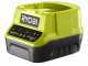 Cortac&eacute;sped de bater&iacute;a RYOBI RY18LMX37A-150 - 18V - 5Ah - saco de 45 l - corte de 37 cm