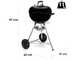 Weber Kettle E-4710 BLK - Barbacoa de carb&oacute;n
