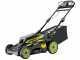 Cortac&eacute;sped de bater&iacute;a RYOBI RY36LMX51A-160 - MAX POWER 36V - 6Ah - saco de 70 l - corte de 51 cm